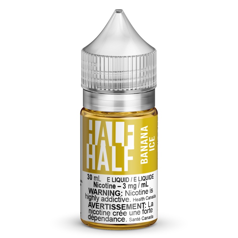 Half Half – Banana Ice [MB]|3 mg|6 mg|0 mg|12 mg|30 mL