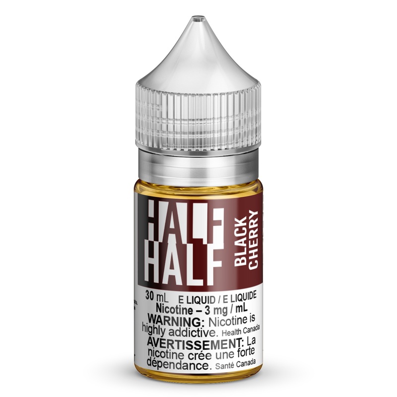 Half Half – Black Cherry [MB]|3 mg|6 mg|0 mg|12 mg|30 mL