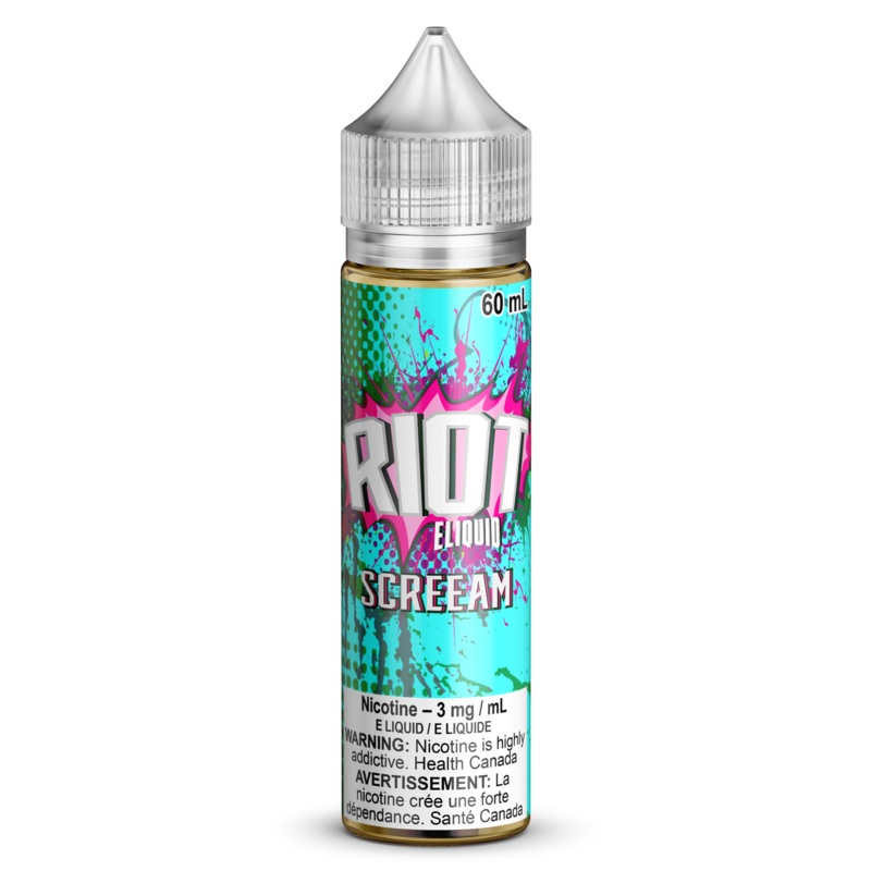 Riot – Scream [MB]|3 mg|6 mg|0 mg|12 mg|60 mL
