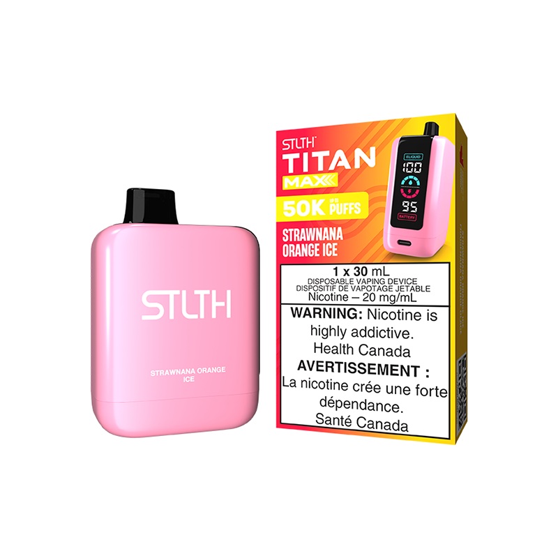 STLTH Titan Max – Strawnana Orange Ice [MB]