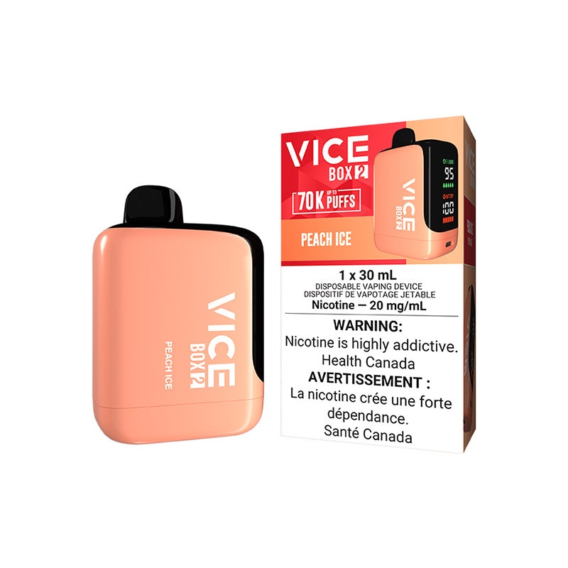 Vice Box 2 – Peach Ice [MB]|20 mg|30 mL