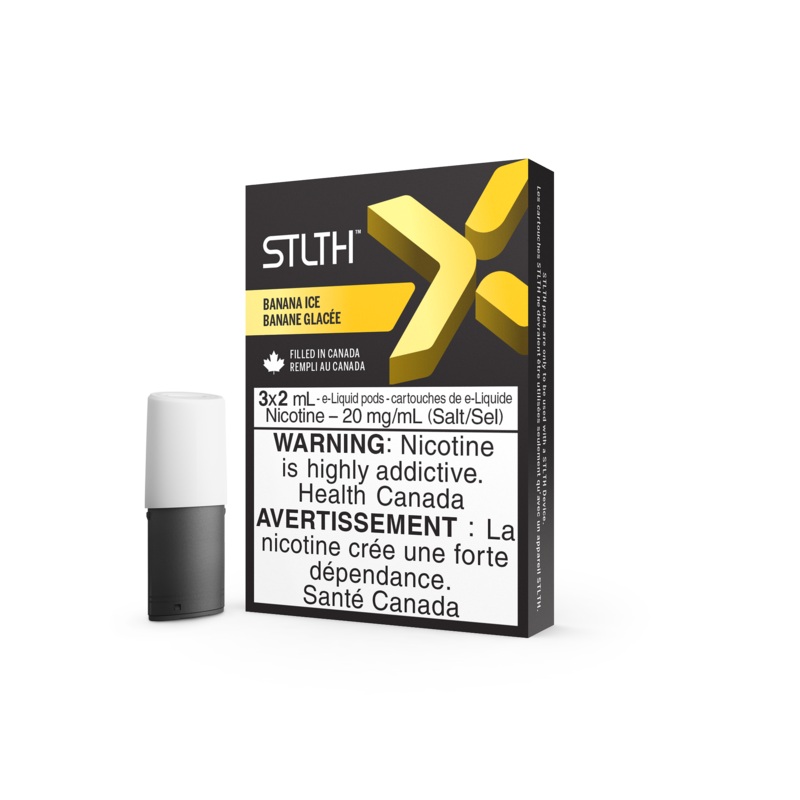 STLTH-X – Banana Ice [FED]|20 mg|6 mL